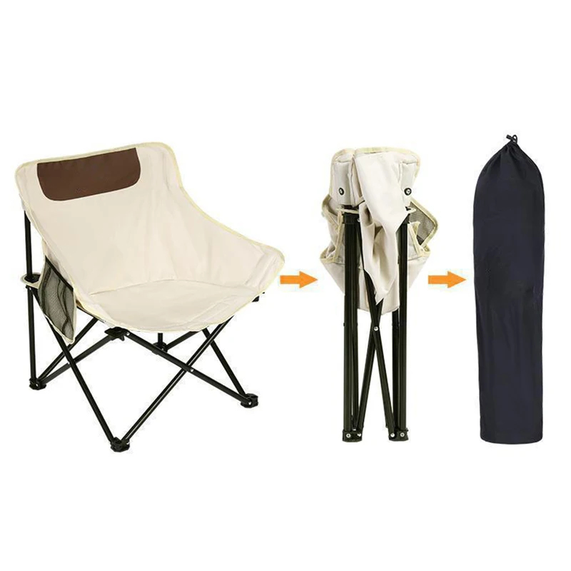 Outdoor Furniture Arhaus - Collapsible Outdoor Camping Chair Portable Ultra