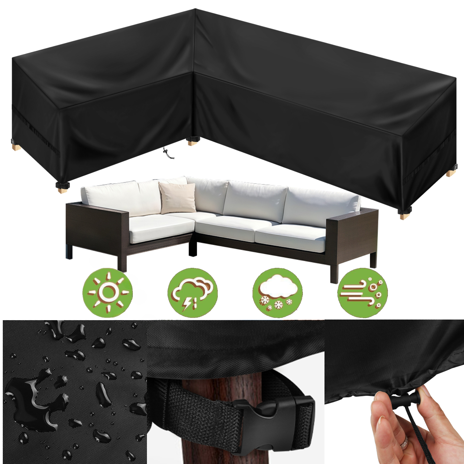 Outdoor Waterproof Sectional S - Outdoor Furniture Arhaus recensione e prezzo