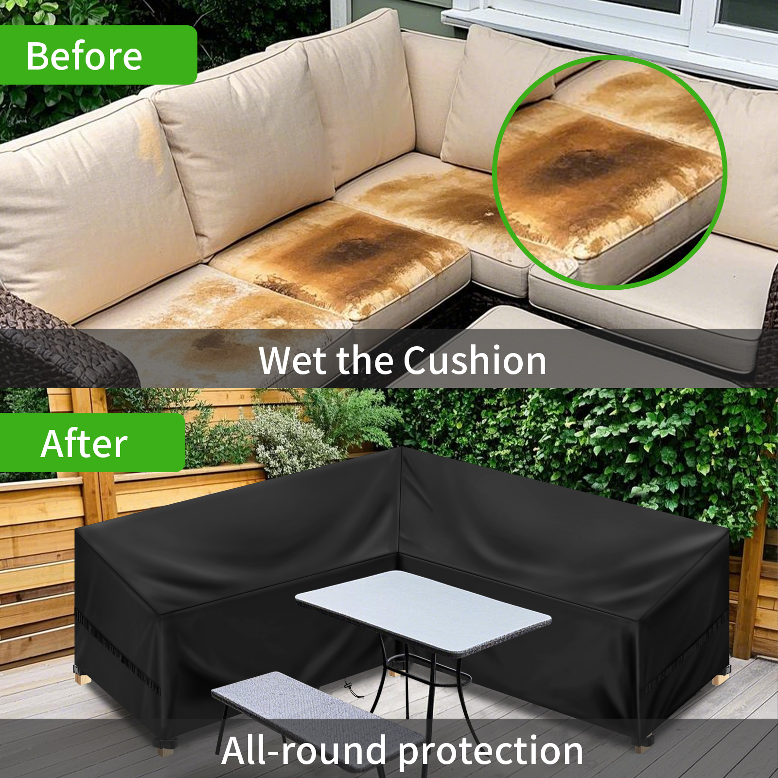 Outdoor Waterproof Sectional S - Outdoor Furniture Arhaus recensione e prezzo