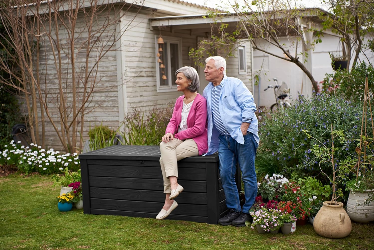 150 Gallon Outdoor Storage Box - Outdoor Furniture Cushions recensione e prezzo