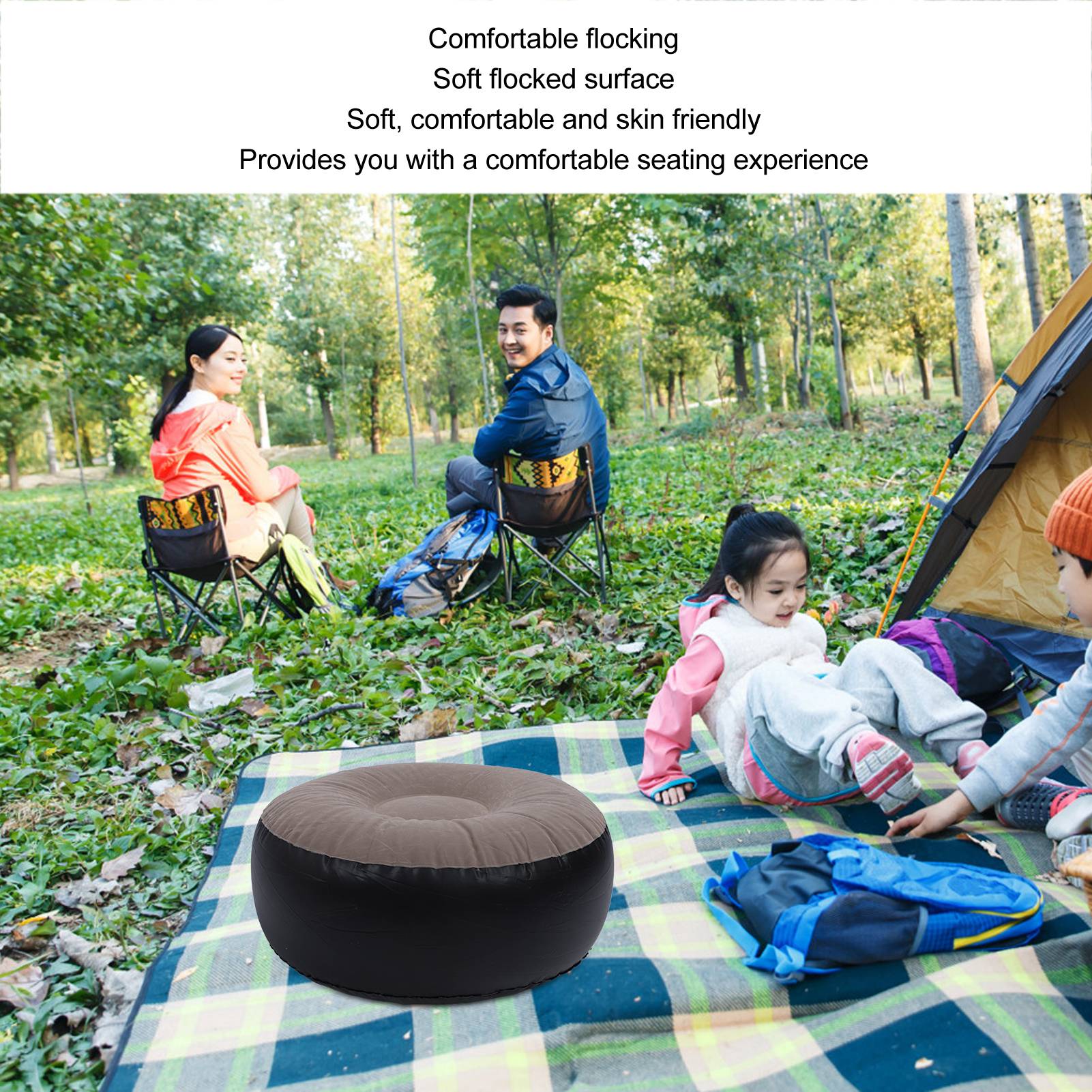 Inflatable Flocking Stool Mult - Outdoor Furniture Arhaus recensione e prezzo