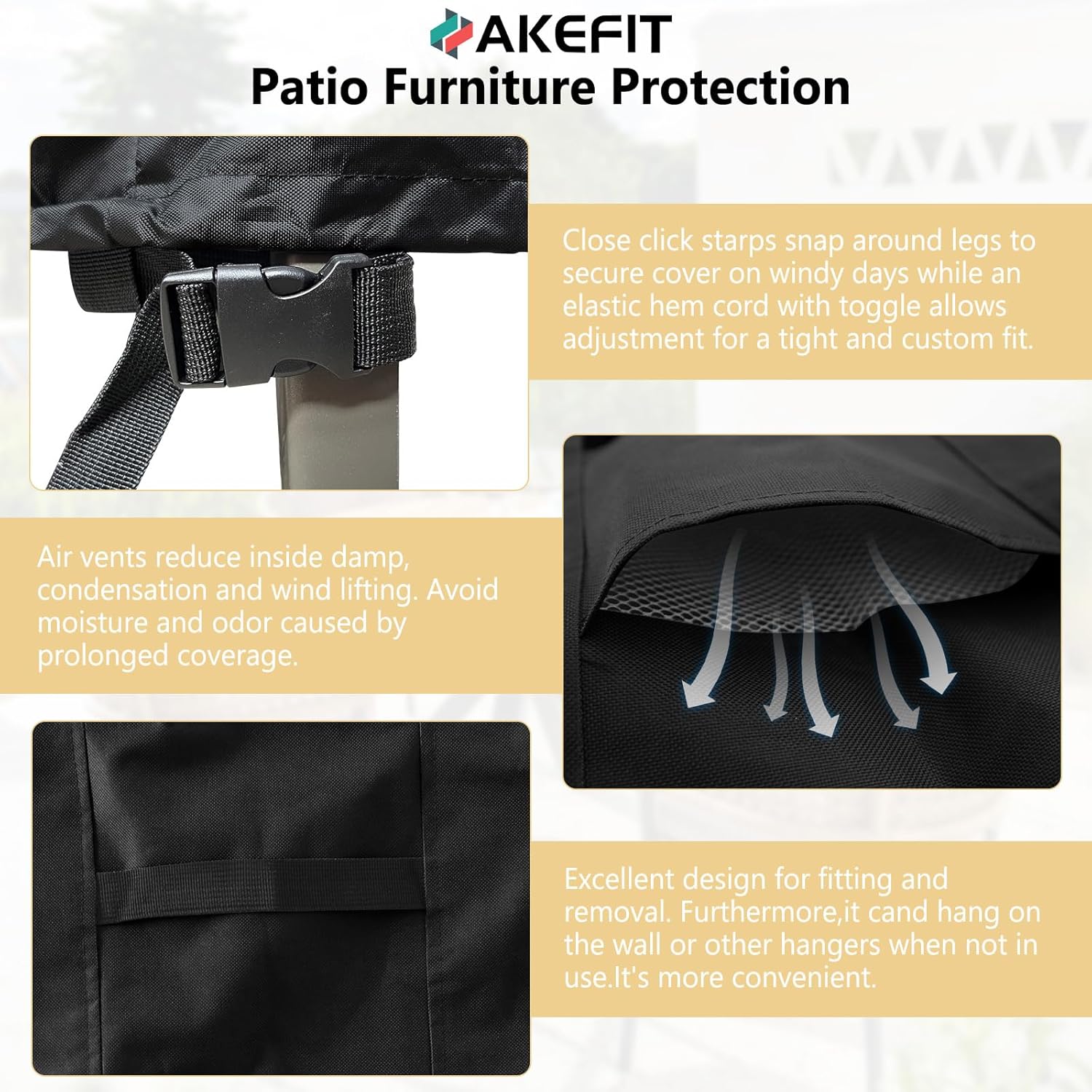 Heavy Duty Waterproof Patio Fu - Outdoor Furniture Table recensione e prezzo