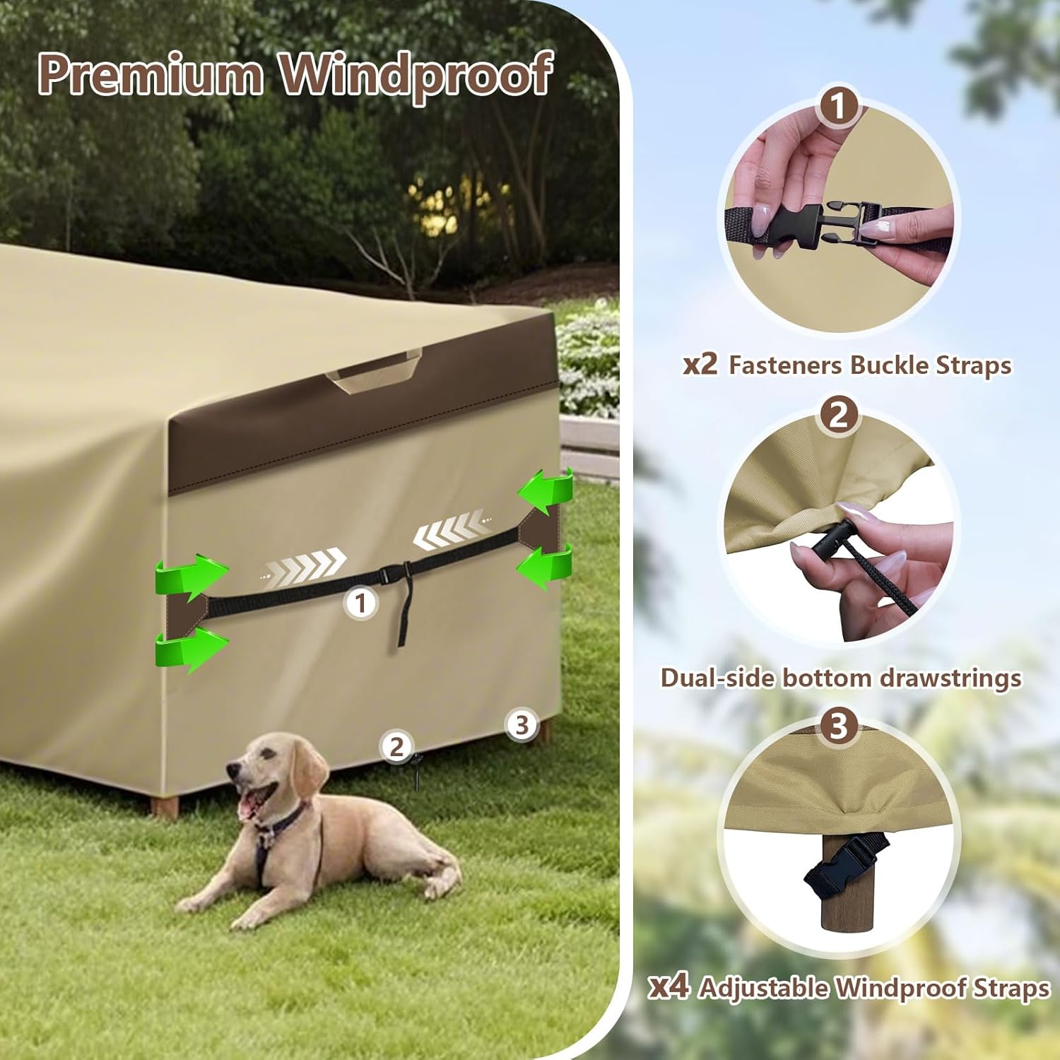Heavy Duty Outdoor Patio Furni - Outdoor Furniture Table recensione e prezzo