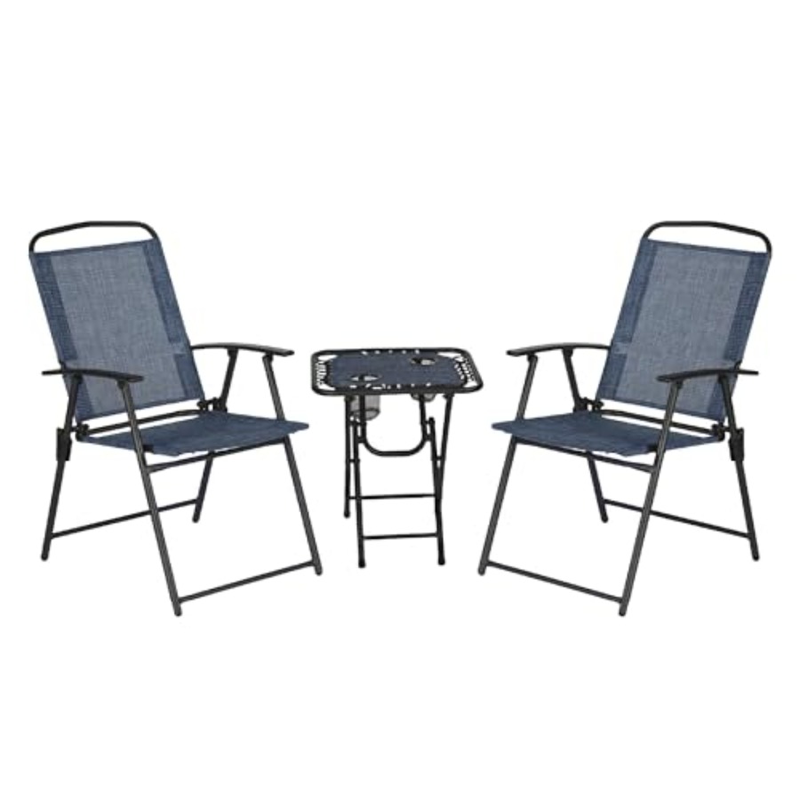 Trapper's Peak 3-Piece Folding - Outdoor Furniture Table recensione e prezzo