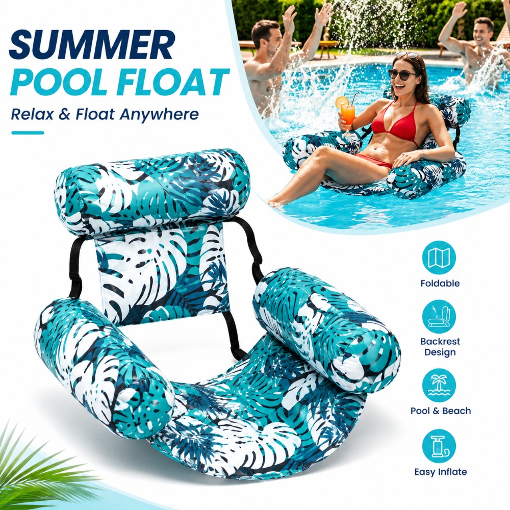 Heavy Duty Blow Up Pool Chair  - Outdoor Furniture Arhaus recensione e prezzo