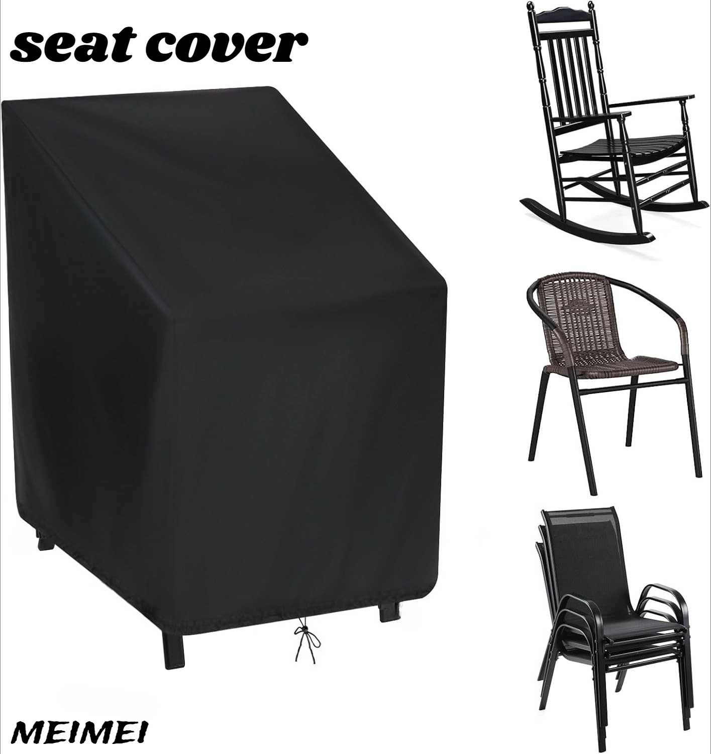 Stacked Chair Dust Cover Stora - Outdoor Furniture Sofa recensione e prezzo