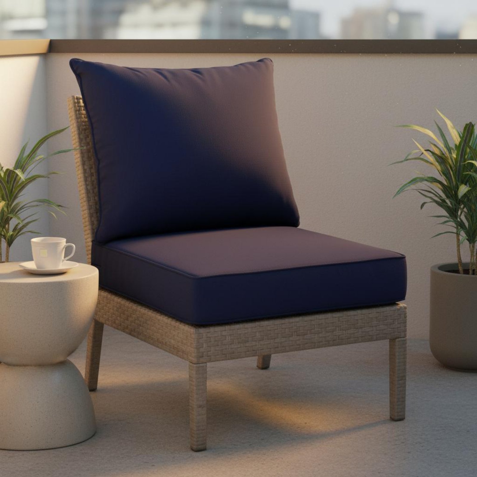 Patio Chair Pad Hidden Closure - Outdoor Furniture Cushions recensione e prezzo